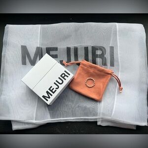 Mejuri Slim Charlotte Stacker Ring in Sterling Silver